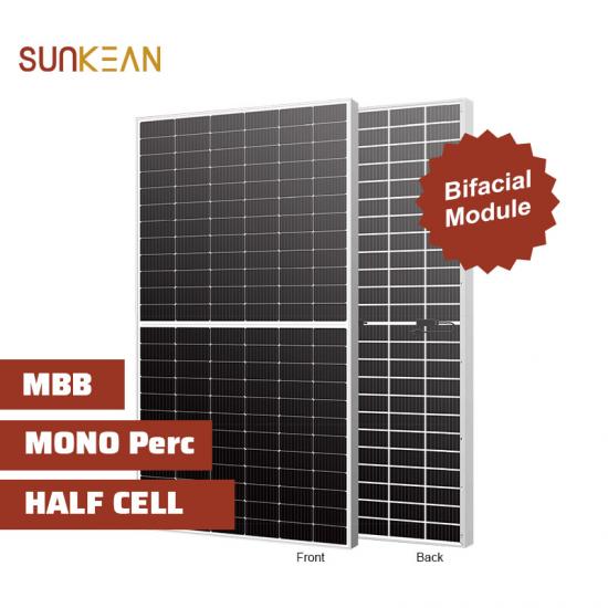 182 550W bifacial solar panel
